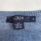 J Crew Merino Wool Sweater Mens XLarge Blue Long Sleeve Knit V-Neck Casual Top