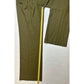 Massimo Dutti Wide Leg Trousers Euro 40 (US 8) Green Wool Blend Pleated Belt NEW