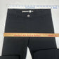 Betabrand Dress Pant Yoga Pants Bootcut Sz Small Black Pull On Stretch EUC