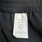 Vince 100% Silk Jogger Pants Womens XS Black Sheer Lightweight Summer Zipper