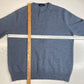 J Crew Merino Wool Sweater Mens XLarge Blue Long Sleeve Knit V-Neck Casual Top