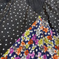 Maeve Diamond Mosaic Midi Skirt Medium Anthropologie Patchwork Multicolor Floral