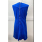 Diane Von Furstenberg Carrie Sheath Dress Sz 12 Womens Blue Stretch Sleeveless