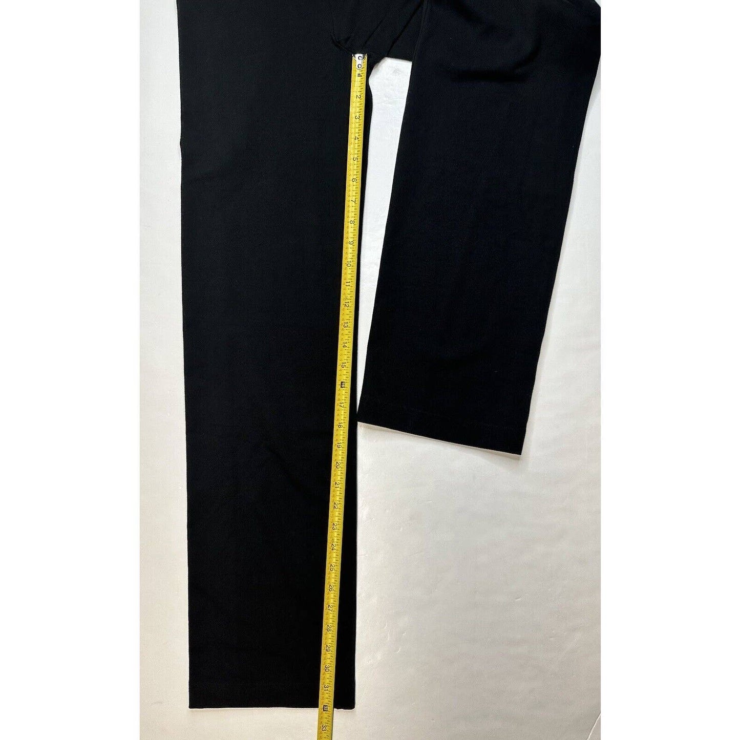 Eddie Bauer Pull On Knit Pants XS Black Active Outdoor Soft Stretch Straight NEW