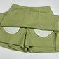 Adidas Golf Skort Sz 8 Light Green Stretch Activewear Tennis Skirt w/Shorts EUC