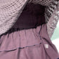 She + Sky Layered Tunic Sweater Sz Medium Purple Crochet Long Sleeve Shirt Boho