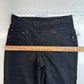 Jag Jeans Pull On Echo Crop Jean Womens 12 Petite Black Classic Fit Stretch NEW