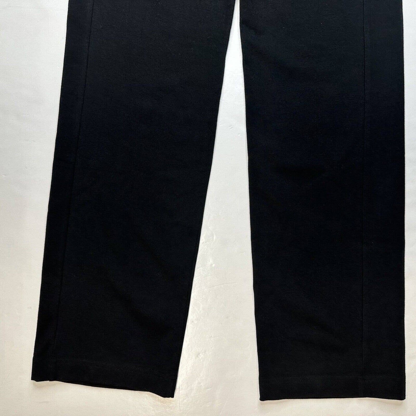 Eddie Bauer Pull On Knit Pants XS Black Active Outdoor Soft Stretch Straight NEW