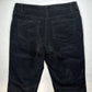 J.Jill Slim Leg Corduroy Jeans Womens 12 Black Midrise Preppy Academia Pant EUC