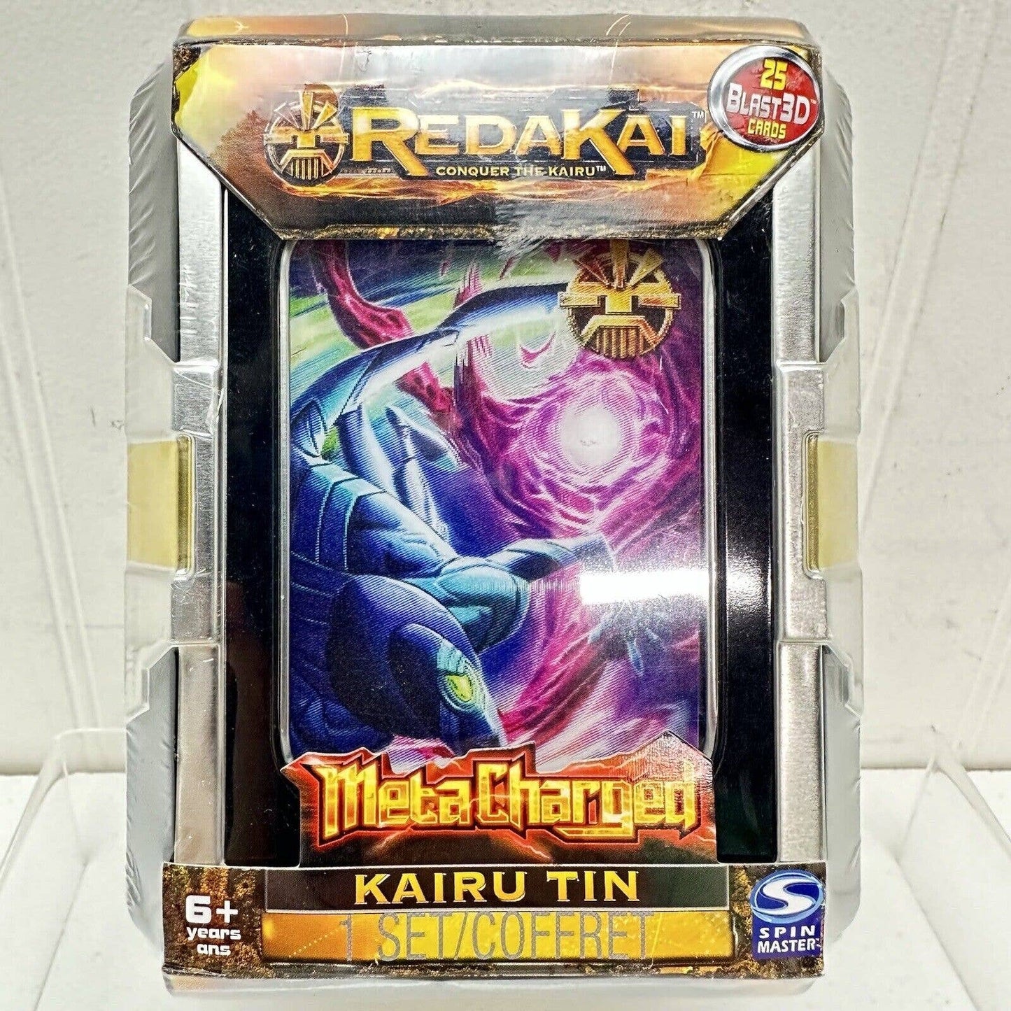 Redakai Conquer The Kairu Championship Tin and Battle Card Set Factory Sealed