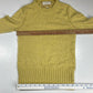 American Eagle Yellow Sweater Sz Small Womens Wool Angora Rabbit Hair Blend