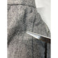 Vintage Barry Ashley Partners 100% Merino Wool Skirt 26W Gray Lined USA NWT Flaw