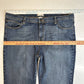 Vintage Piper Flare Jeans Womens 21 (39"Waist) Denim Blue Bootcut Jean Plus Size