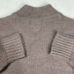 Bay Trading Wool Blend Sweater Sz Large Women Tan Brown Pullover Long Sleeve Top