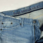 Maison Bibliotheque Straight Leg Sz 36x34 Long Mens Denim Blue Jeans Distressed