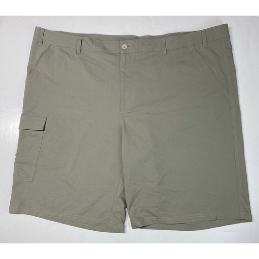 Columbia Regular Fit Shorts Sz 52 Mens Gray Casual Omni Shade Golf Hiking 25"L