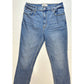 Abercrombie Fitch 90s Slim Straight Ultra High Rise Jeans Sz 32/14 Blue Denim