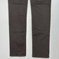 AG Adriano Goldschmied Stilt Cigarette Leg Sz 25R Stretch Khaki Brown Jeans EUC