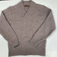 Bay Trading Wool Blend Sweater Sz Large Women Tan Brown Pullover Long Sleeve Top