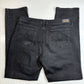 Levis 505 Straight Jeans Womens 16 High Rise Stretch Black Denim Jeans Plus Size