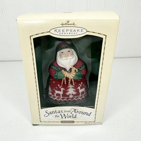 Hallmark Santas from Around the World NORWAY Keepsake Ornament 2004 Christmas