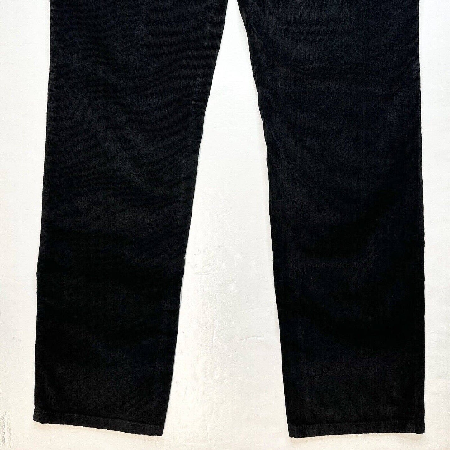 J.Jill Slim Leg Corduroy Jeans Womens 12 Black Midrise Preppy Academia Pant EUC