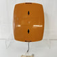 Ray-O-Vac Wireless Rust Orange Light Fixture Battery Powered #200 Vintage 1970s