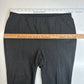 J.Jill Ponte Knit Leggings Womens Sz Medium Dark Gray Pull On Stretch Pants