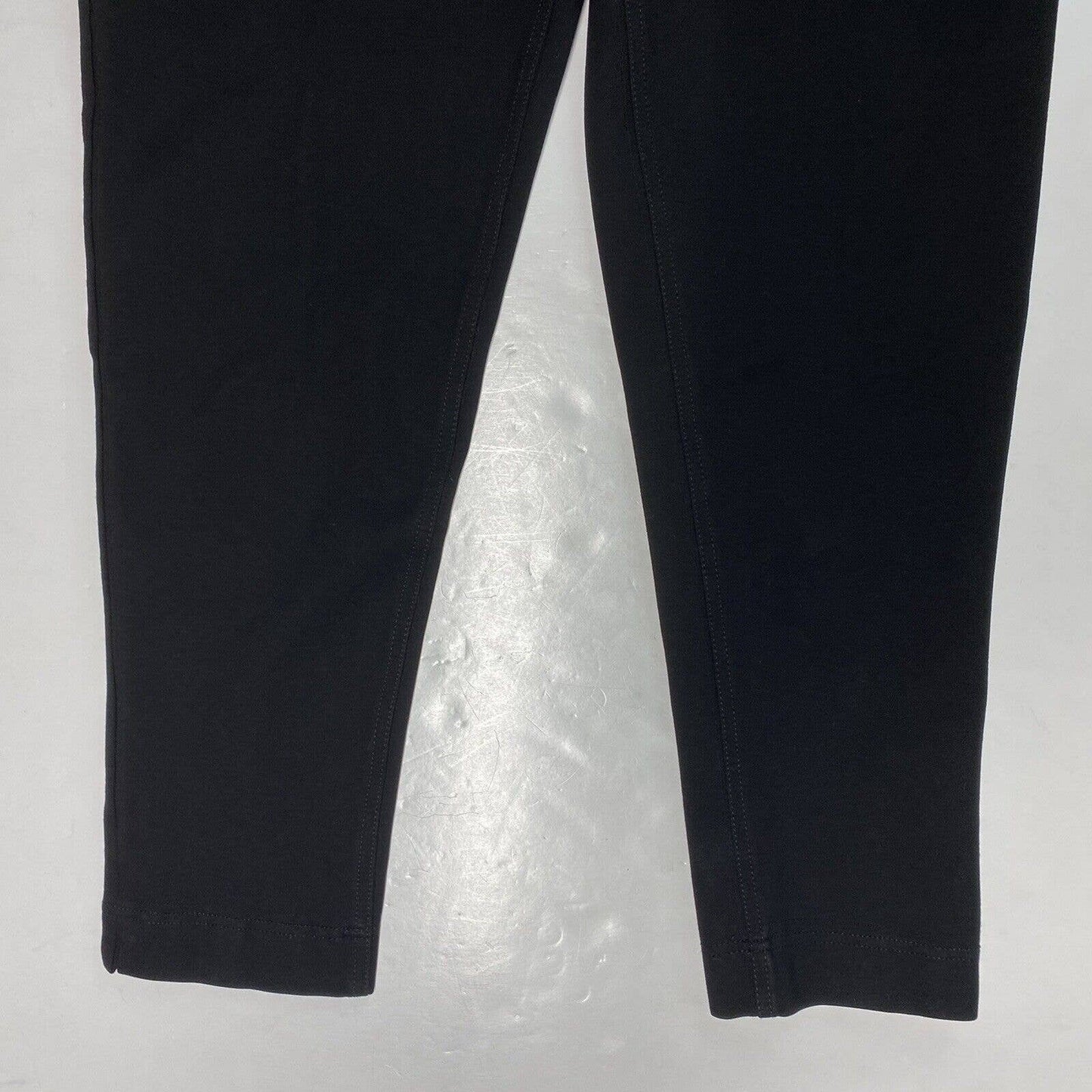 Soft Surroundings Ponte Knit Skinny Ankle Pants XL Black Pull On Stretch Crop