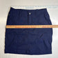 Duluth Trading Dry On The Fly Skort 6 Navy Blue Flex Active Skirt/Shorts EUC