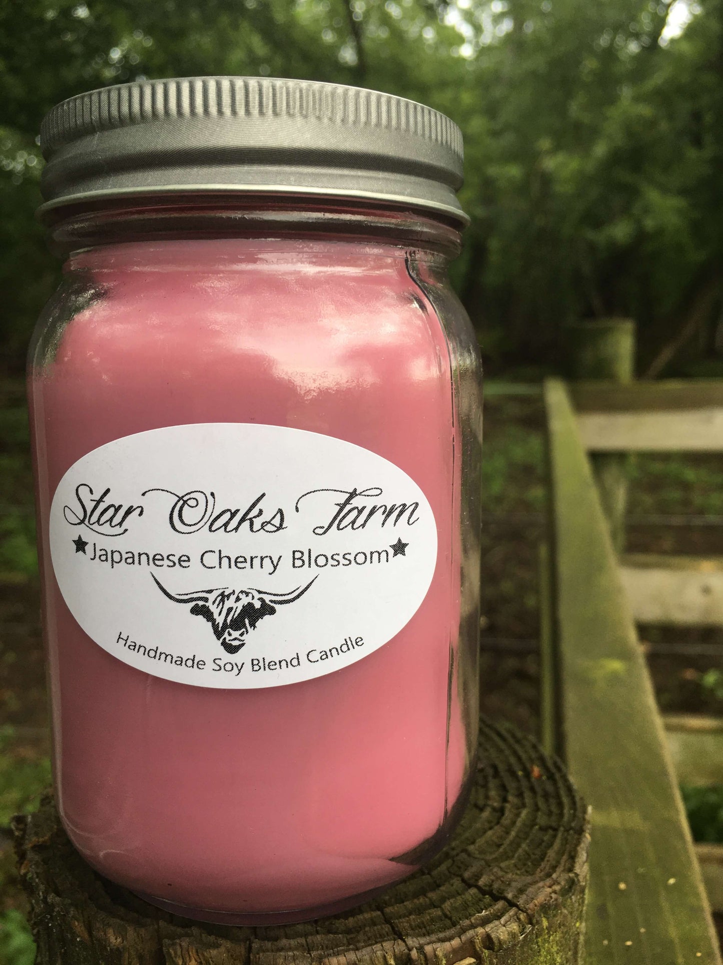 Japanese Cherry Blossom Soy Blend Candle