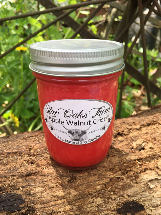 Apple Walnut Crisp Soy Candle