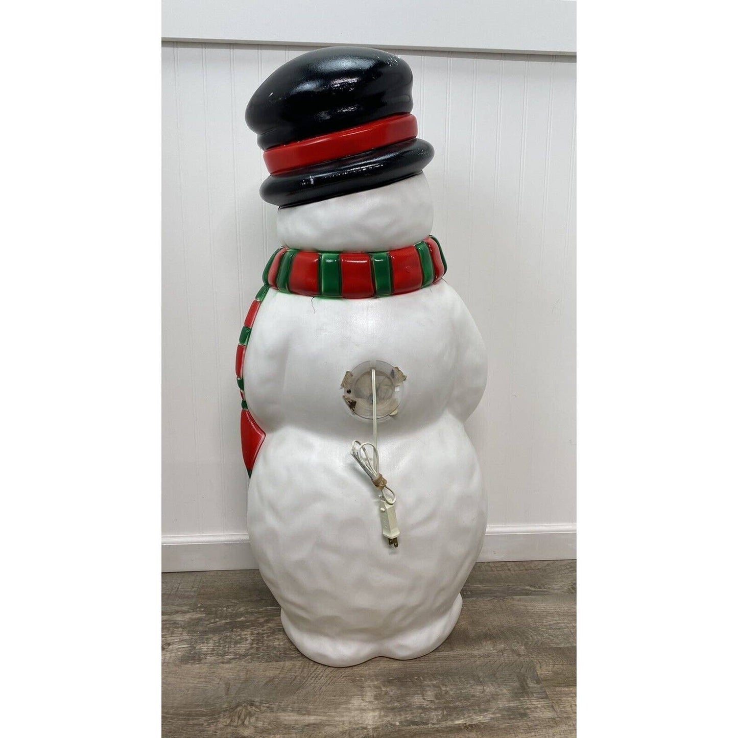 Vintage 1997 "Grand Venture" Christmas Snowman Blow Mold 39" Tall