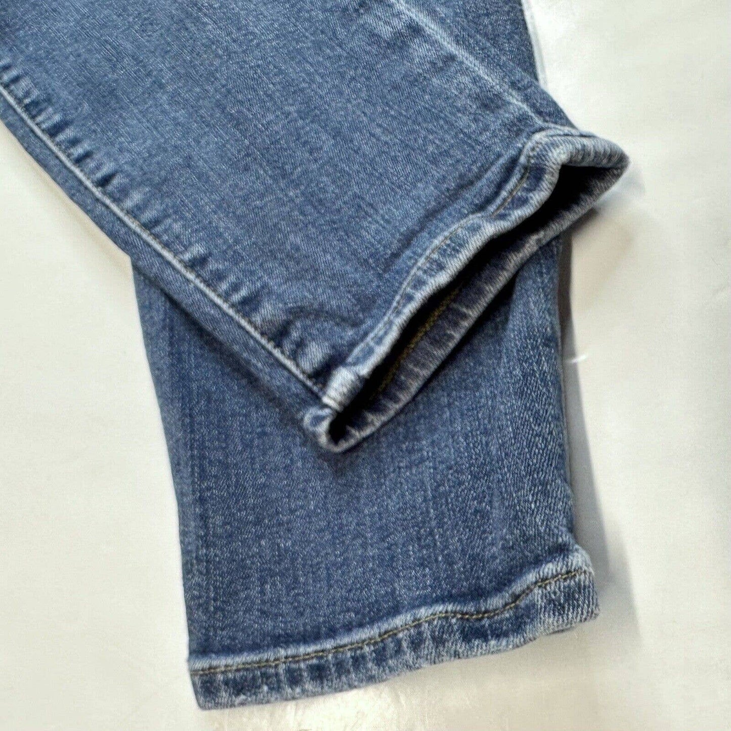 Good American Good Waist Jeans Sz 10/30 High Rise Skinny Stretch Denim *Flaw